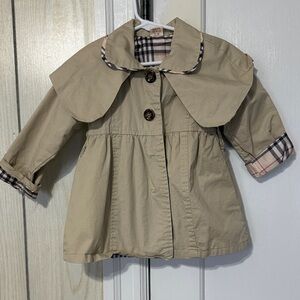 Classic Tan Kids Coat